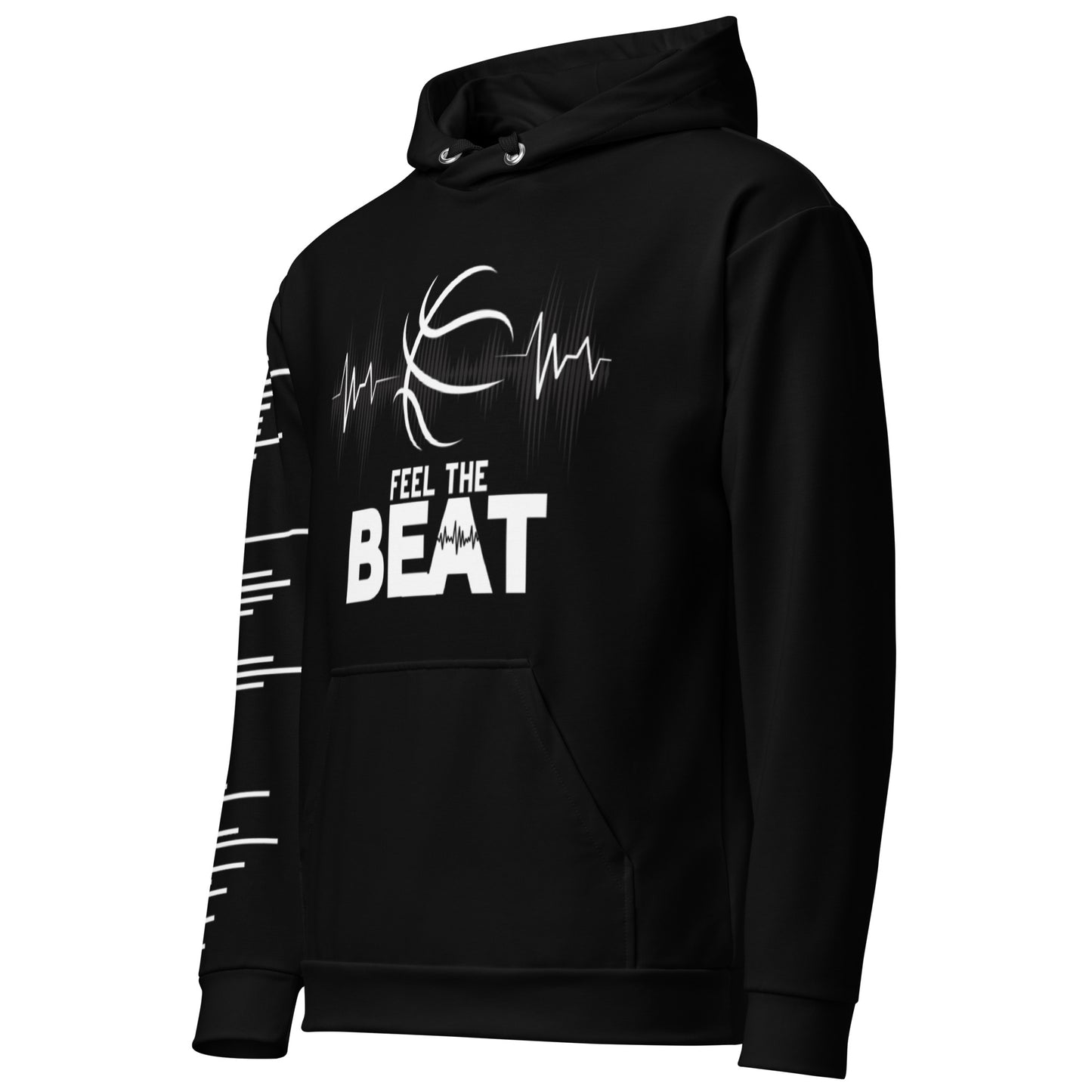 🔥 Feel The Beat Hoodie – Basketball & Music-Inspired Streetwear 🔥